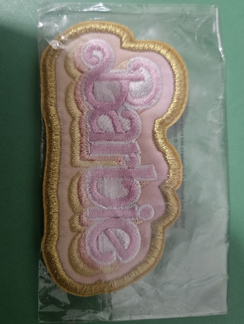 NWT Stoney Clover Lane Pink Barbie Patch With Adhesive Patch Backing - Picture 4 of 5